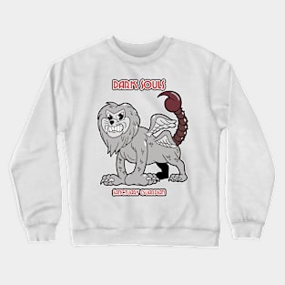 Sanctuary Guardian in Cuphead Style" Crewneck Sweatshirt